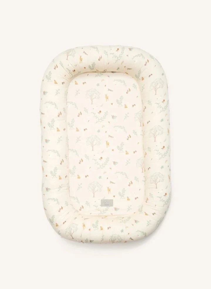 Cam Cam - Woodland Baby Cot | Ecru