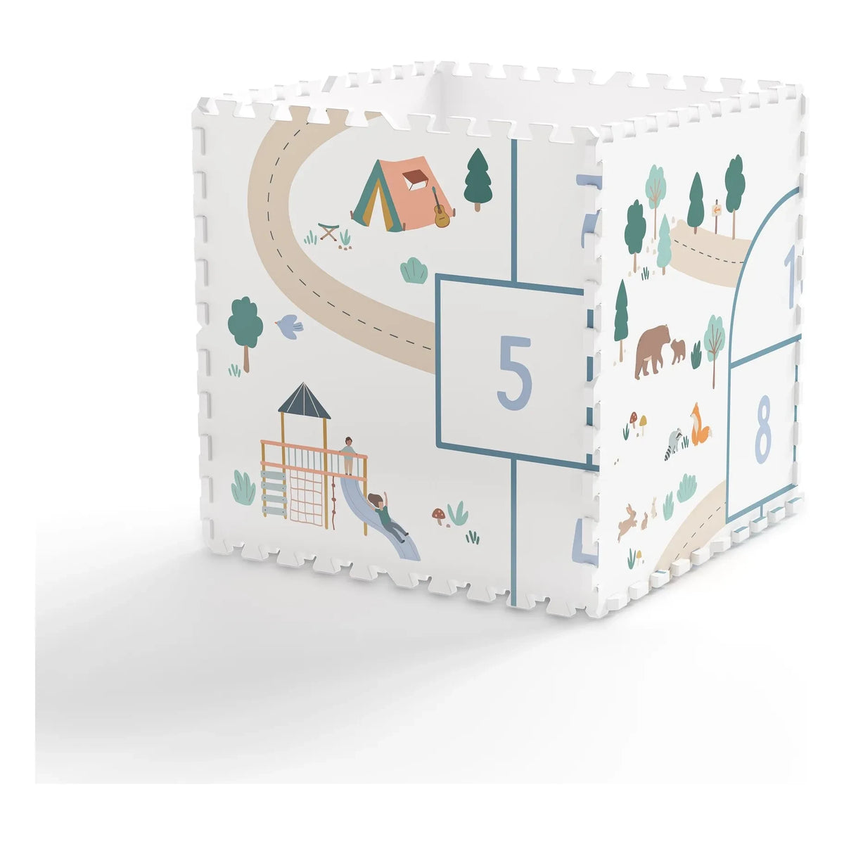 Play and Go - Tiloo modular play mat - Hopscotch