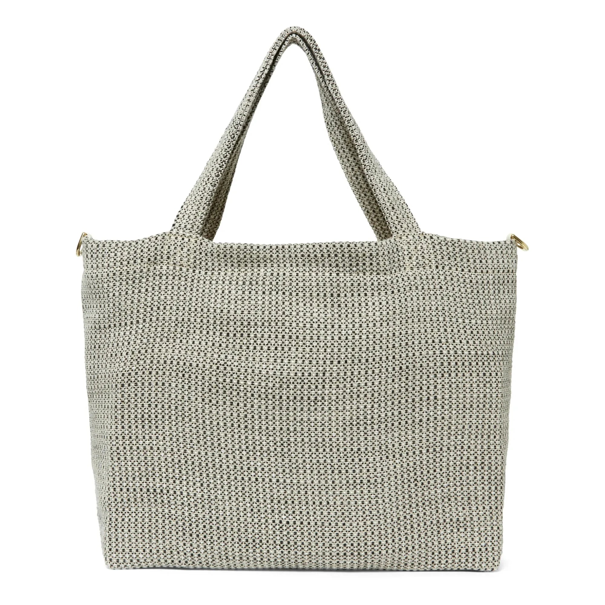 Adorna - Keten Tote Çanta | Koyu gri