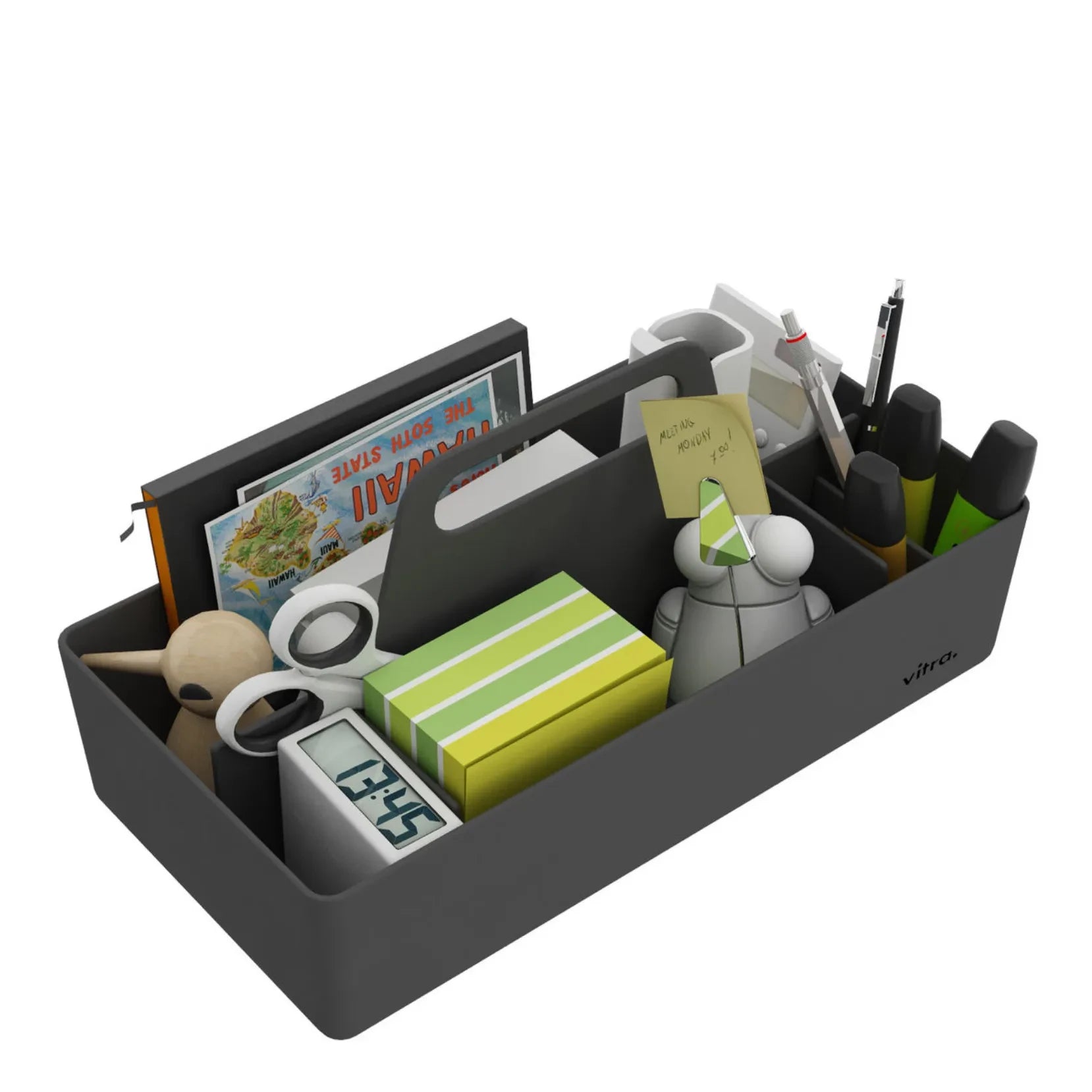 Vitra - Recycled Plastic Toolbox Organizer - Arik Levy | Black