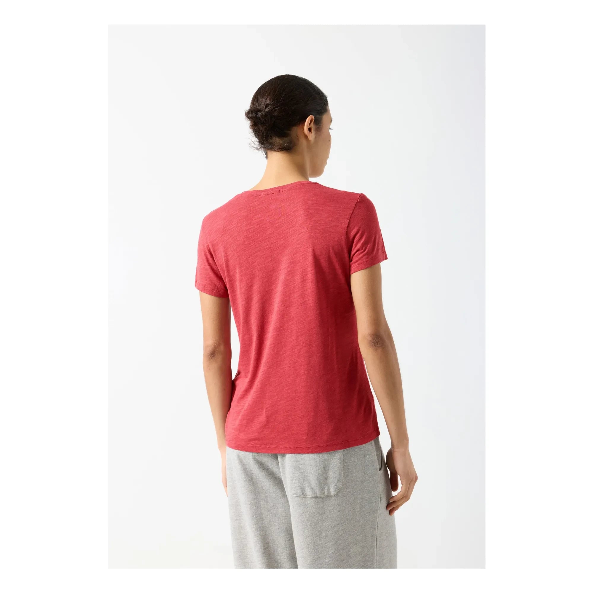 American Vintage - Jacksonville Cotton T-Shirt | Red