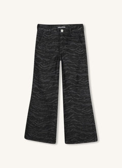 Zadig & Voltaire - Jean Victoria Zebra | Black Denim