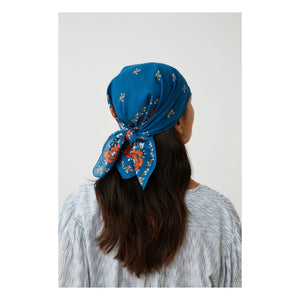 Moismont - Fichu Scarf N°652 Cotton | Indigo