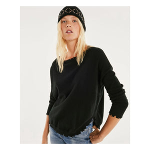 Kujten - Apple Cashmere Sweater | Black