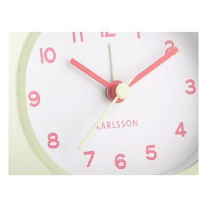 Present Time - Cute Alarm Clock | Green