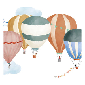 MIMI'lou - Easy Watercolor Hot Air Balloon Stickers