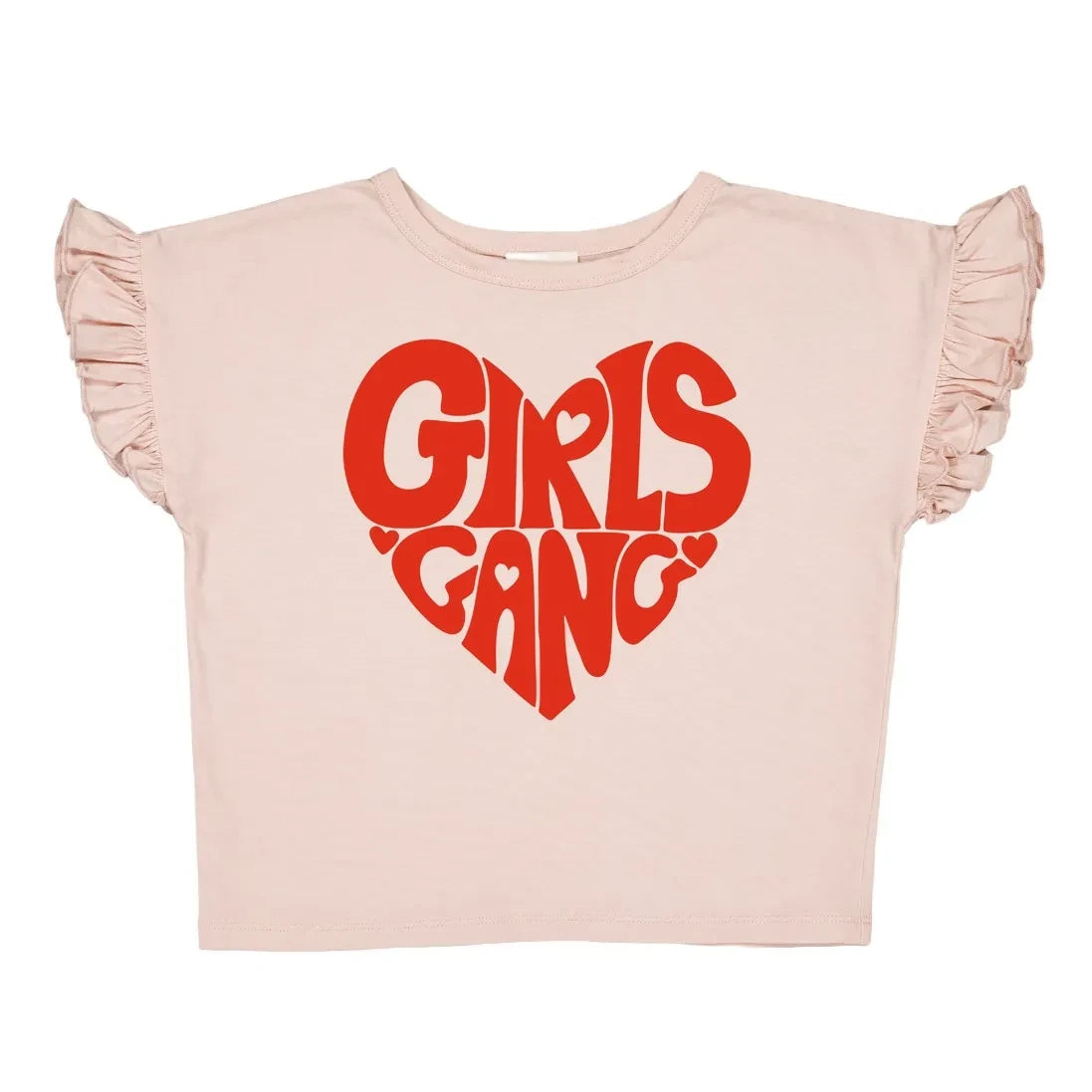 Louis Louise - Naomie Girls Gang Tişört | Pembe