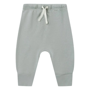 Quincy Mae - Organic Cotton Pants | Gray Blue