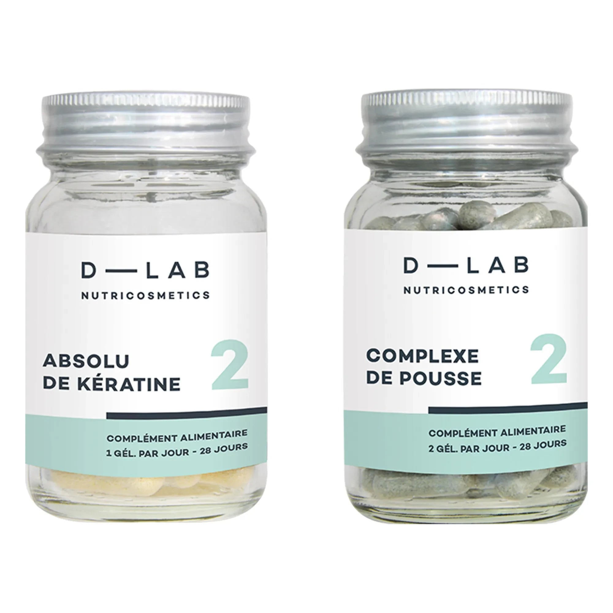 D-LAB NUTRICOSMETICS - Hair Nutrition Program - 1 Month