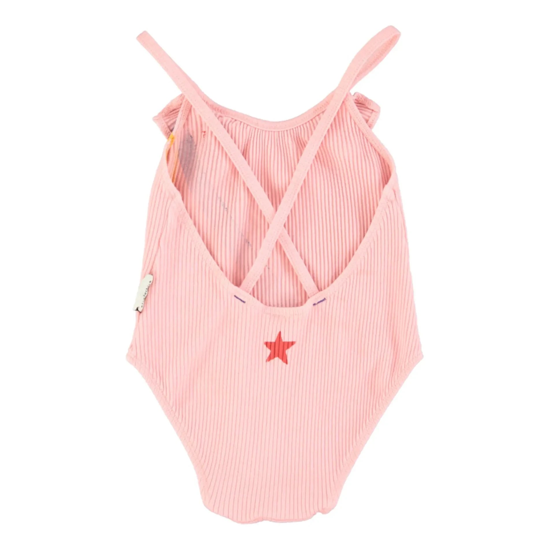 Piupiuchick - Fluffy Swimsuit Made from Recycled Material | Pink