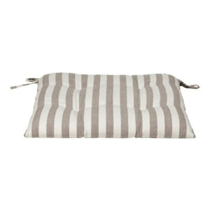 Broste Copenhagen - Marta Cotton Chair Cushion | Brown Vison
