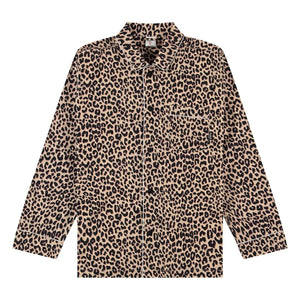 Pockies - Leopard Pajama Shirt | Beige
