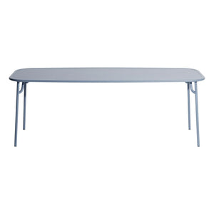 Petite Friture - Weekend Rectangular Table | Light Blue