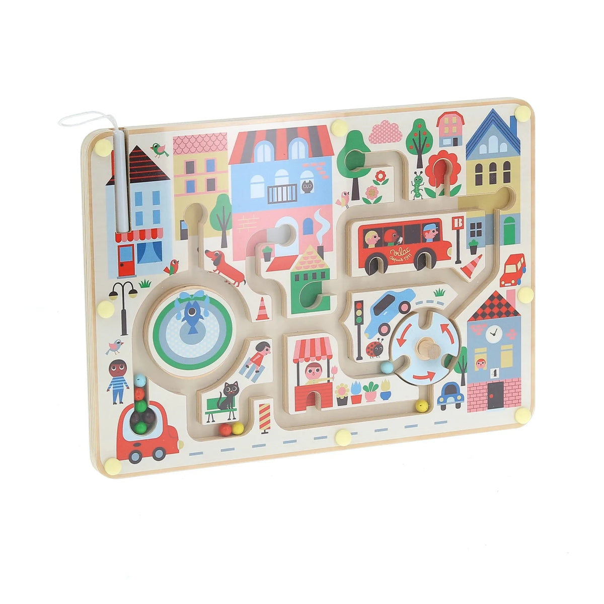Vilac - My Little Town Magnetic Maze - Ingela P. Arrhenius