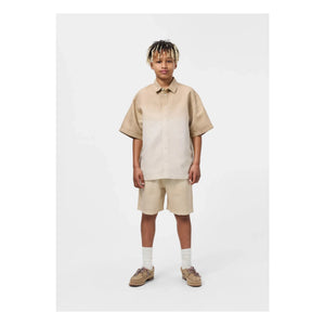 Molo - Richie Gradient Linen Shirt | Beige