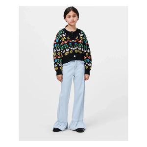 Molo - Amara Ruffle Jeans | Light Blue
