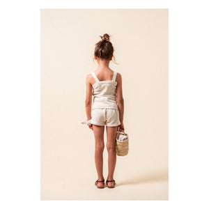 birinit - Embroidered Fine Knit Top | Ivory