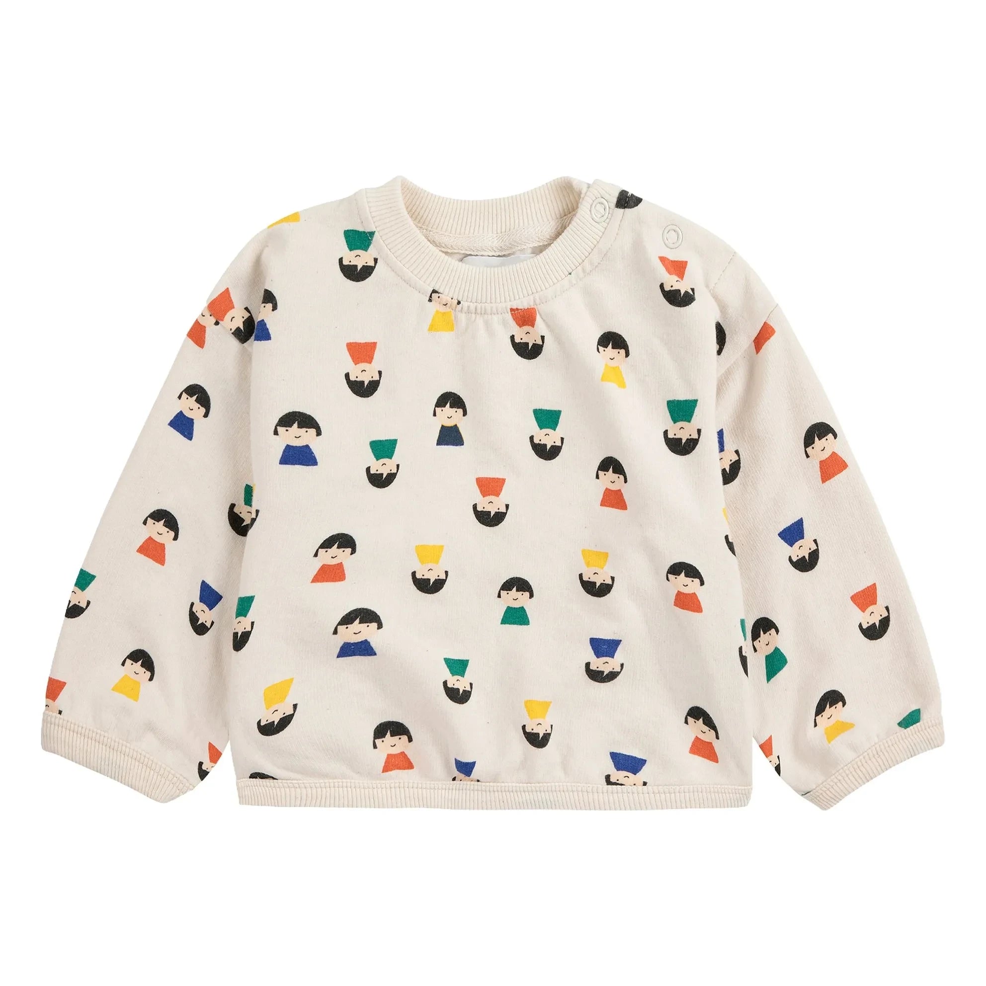 Bobo Choses - Pawn Sweat Organic Cotton | Ecru