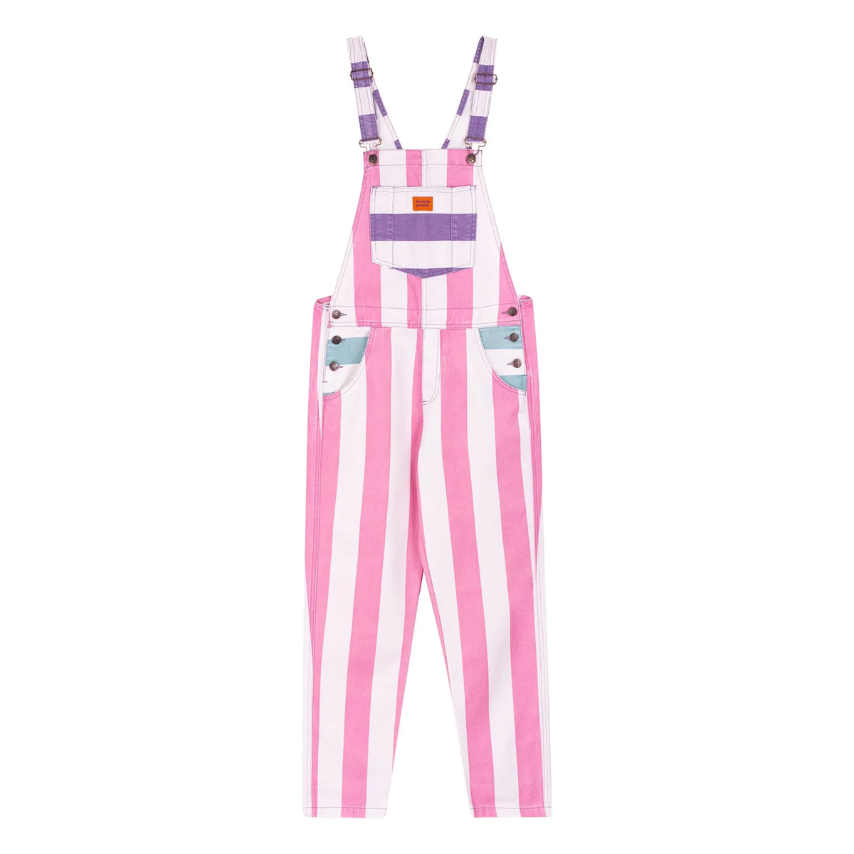 Favorite People - Amore Striped Jumpsuit - Women's Collection | Pink