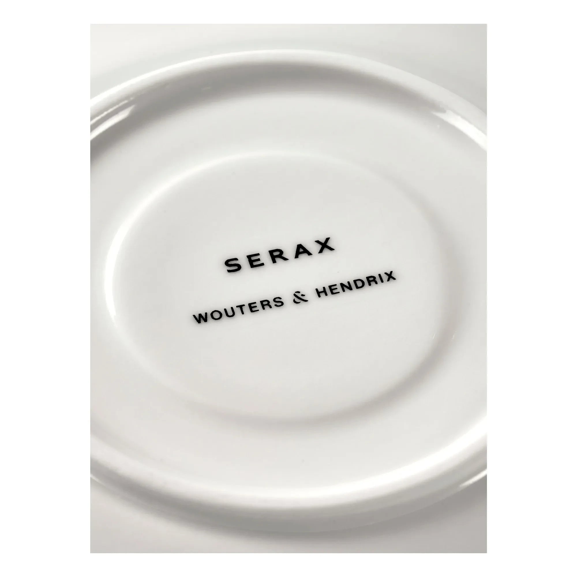 Serax - Perle Fine cups and saucers, Wouters & Hendrix - Set of 2 | White