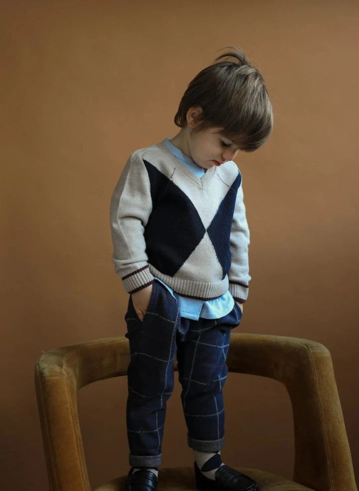 1+ in the family - Kasper Merinos Yünlü Kazak | Bej
