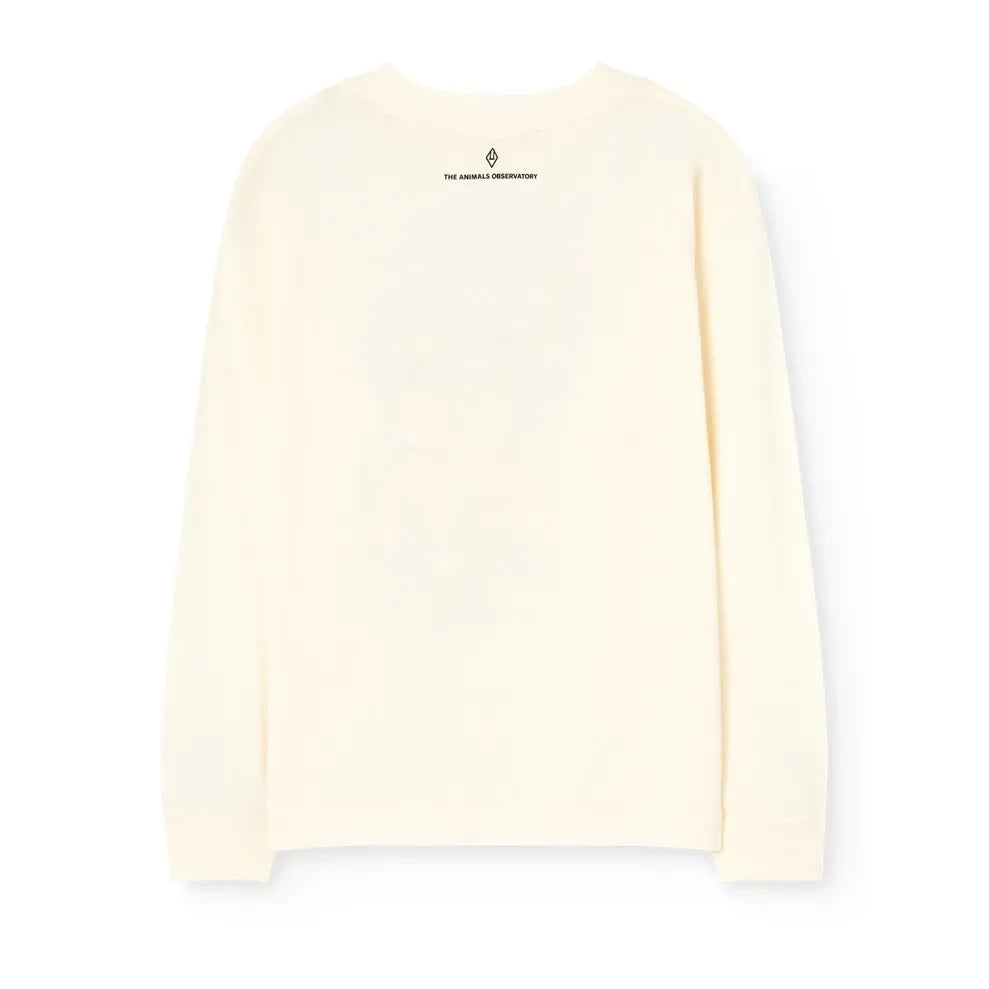 The Animals Observatory - Organic cotton dog t-shirt | Ivory
