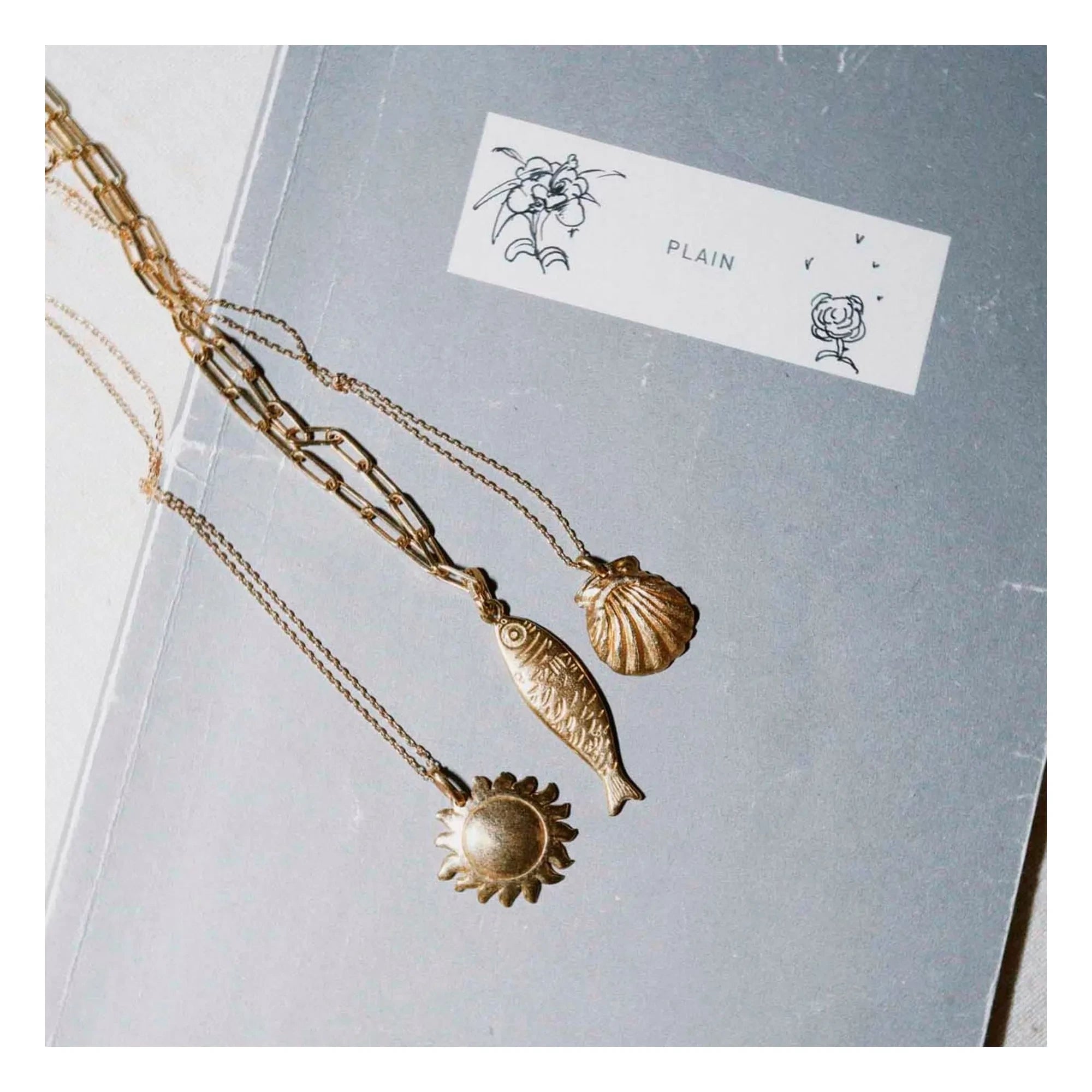 Alhaja - Sole Mio Necklace | Gold