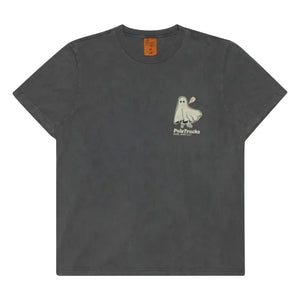 Nudie Jeans - Roy Pale Tracks T-Shirt | Kömür grisi