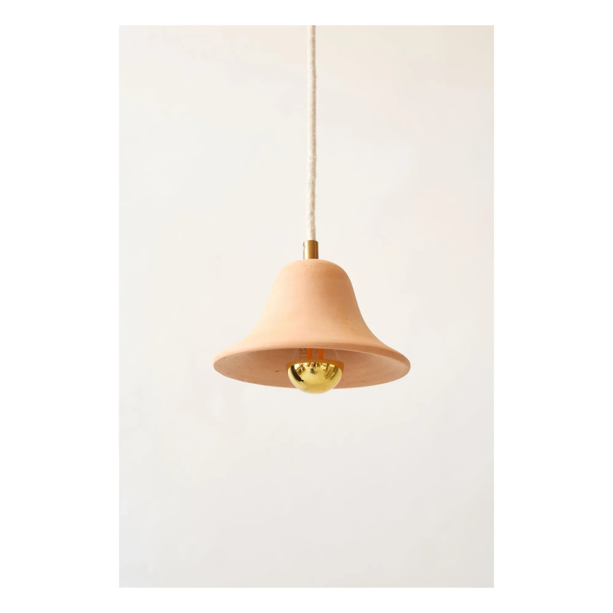 Masamé - Gigaro Small Ceramic Pendant Lamp | Terracotta