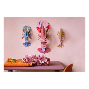 Studio Roof - Luxury Lobster Wall Decor | Pink