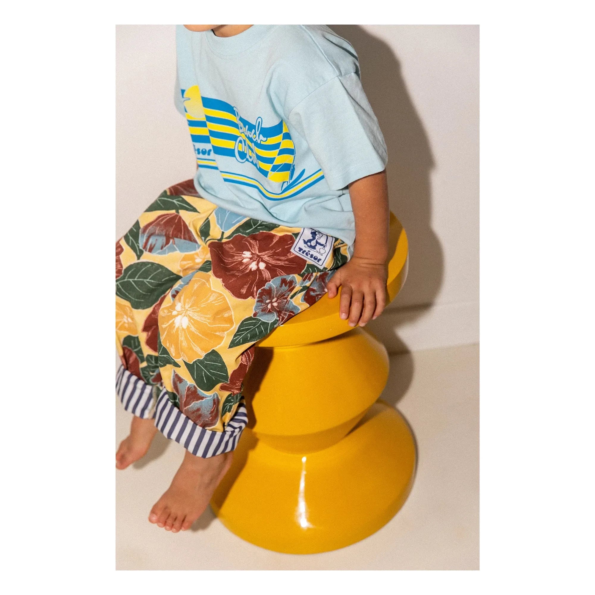 Club Trésor - Beach Club T-Shirt | Light Blue