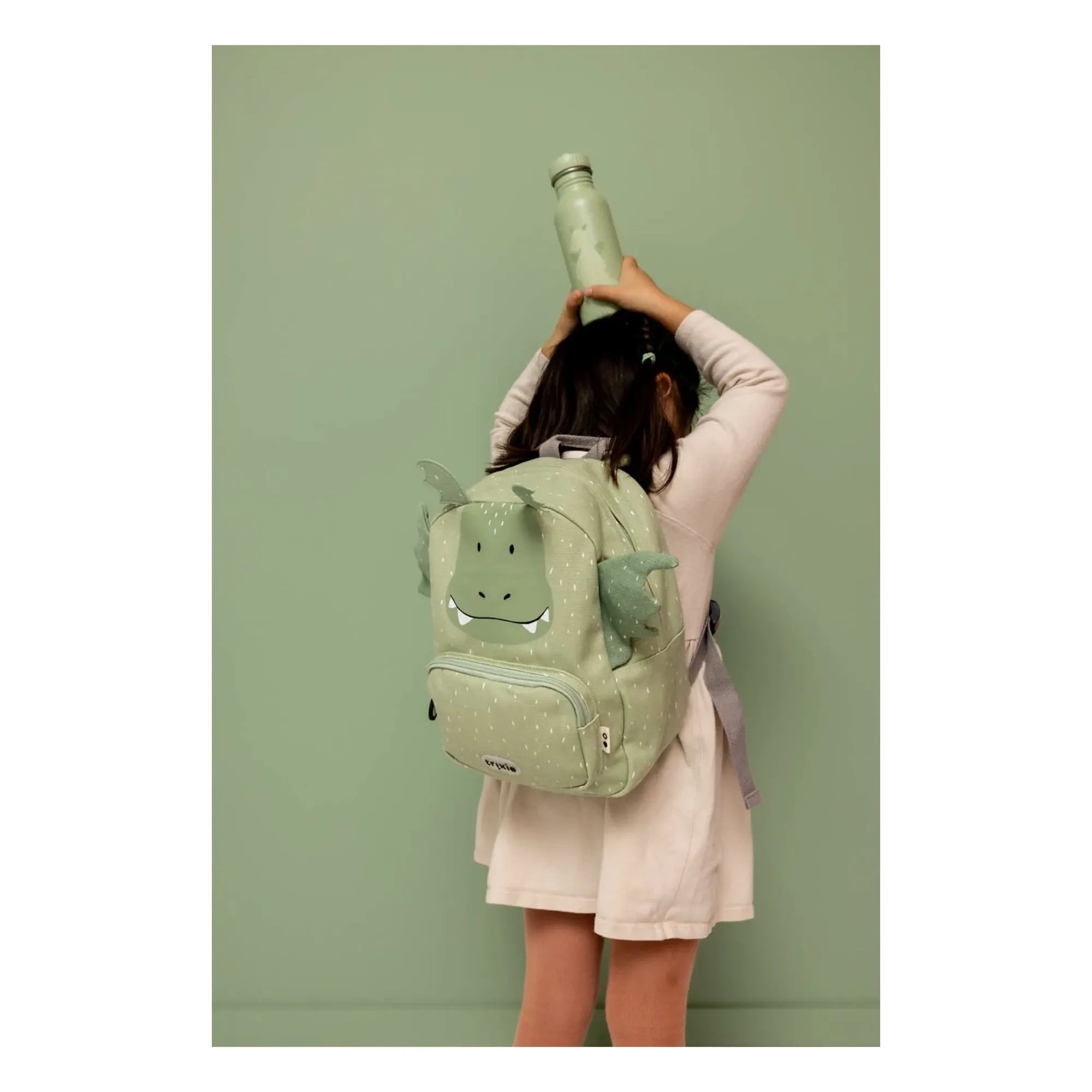 Trixie - Mr. Dragon 500ml Water Bottle | Green