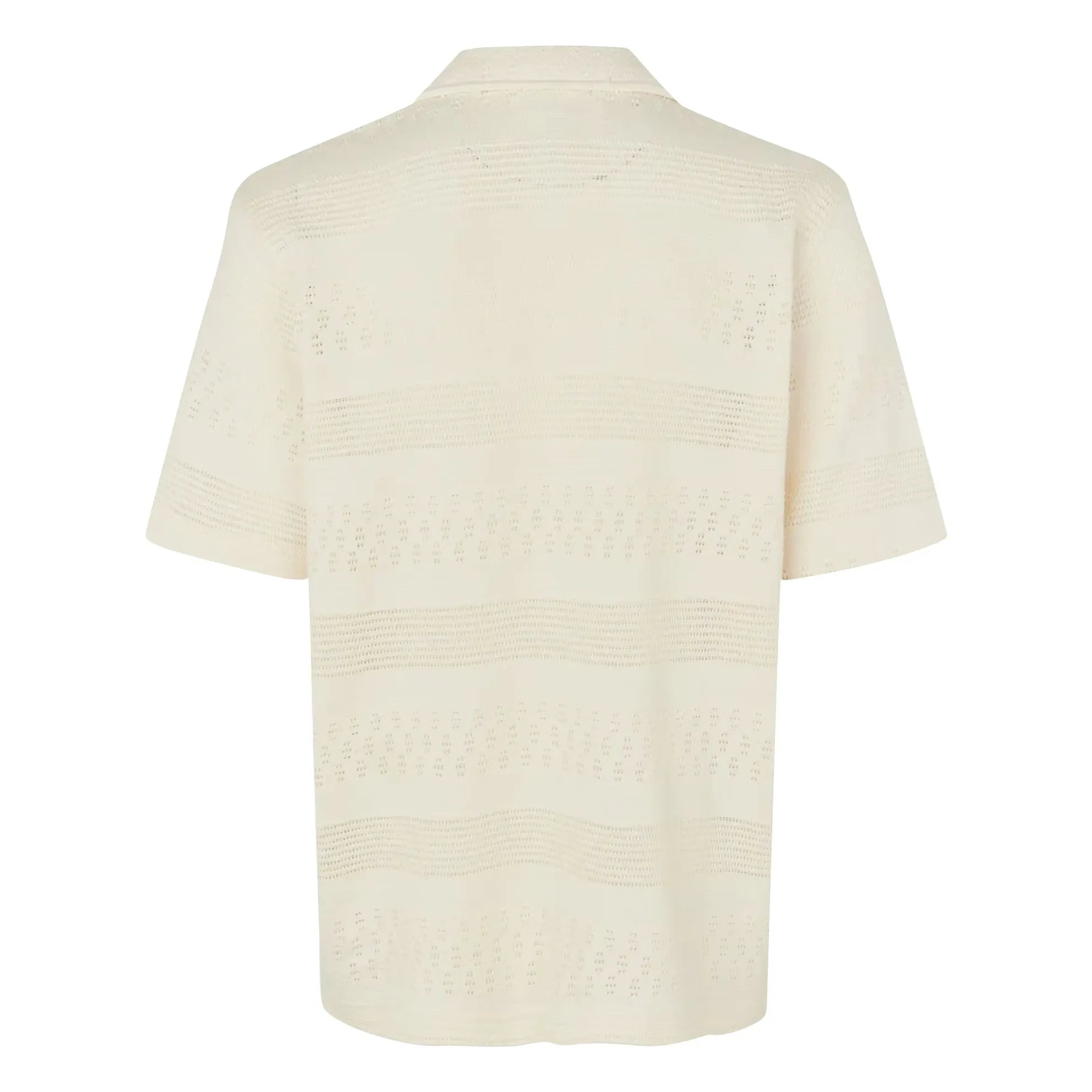 Samsoe Samsoe - Samartin Cotton Short Sleeve Shirt | Cream