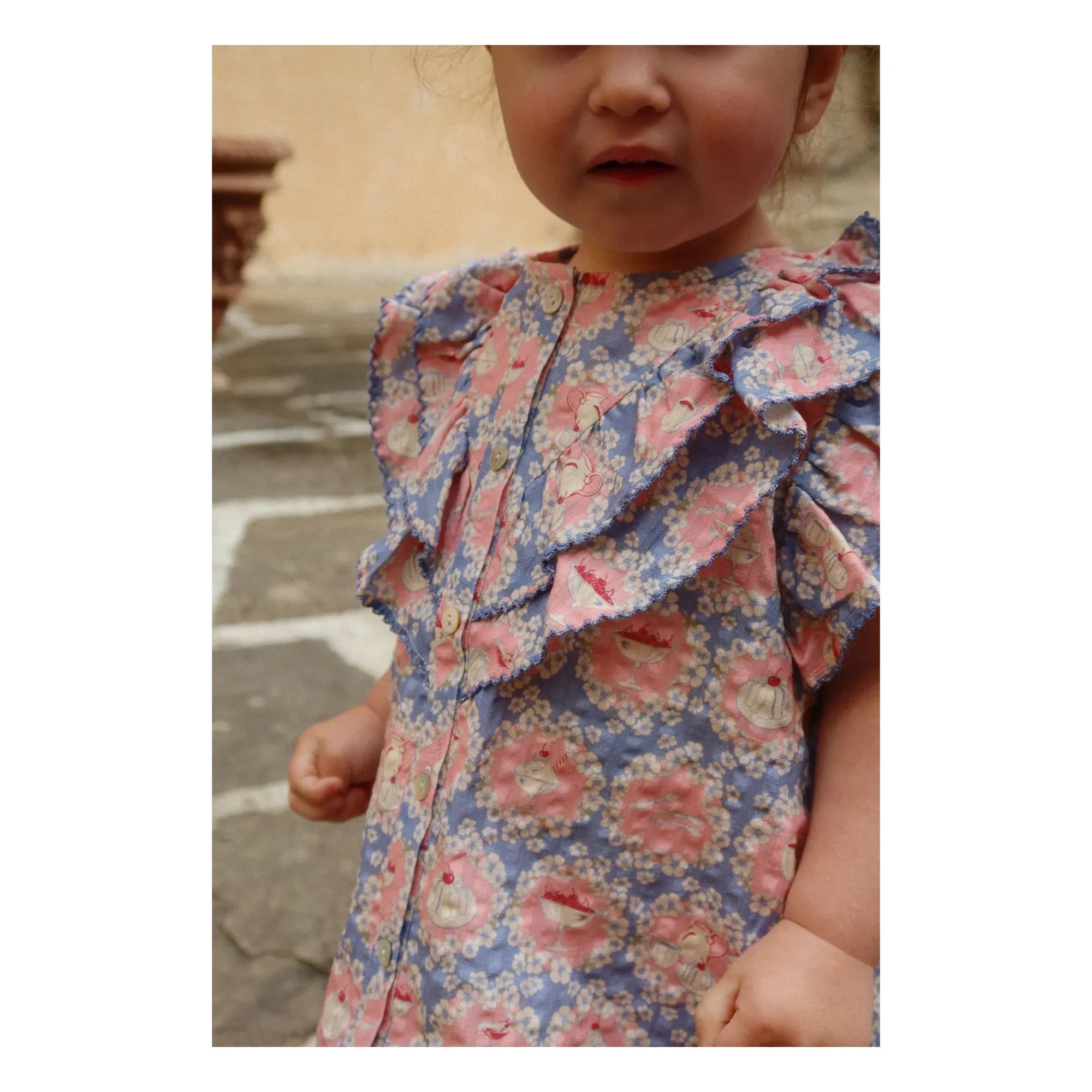 Konges Sløjd - Kim Snacks Organic Cotton Blouse | Blue