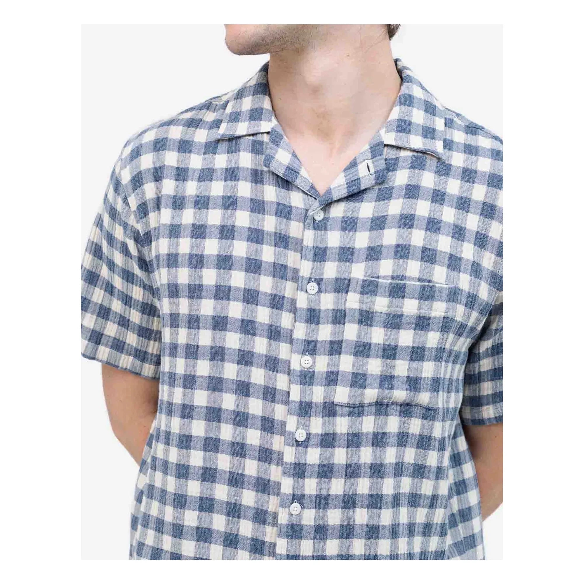 Olow - Aloha Checked Shirt | Blue