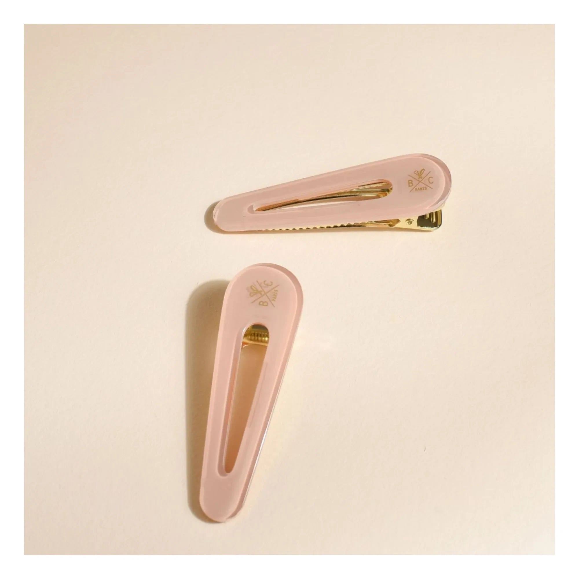 Bachca - Opaline Hair Clips - Set of 2 | Pink