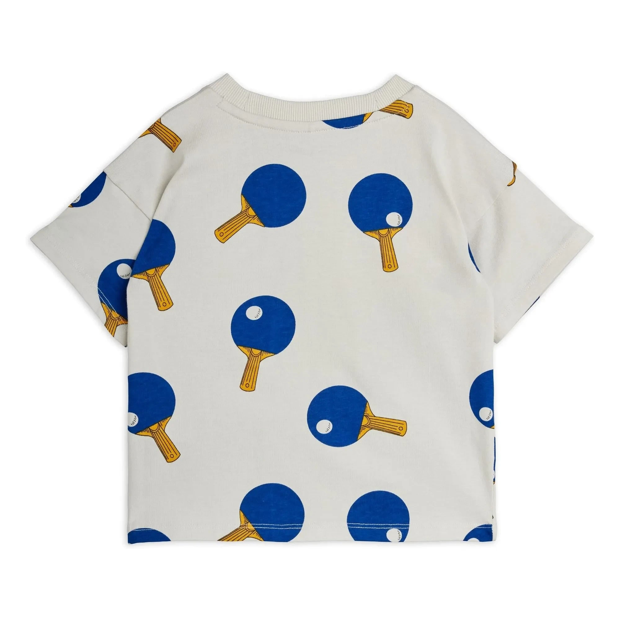 Mini Rodini - Organic Cotton Ping Pong T-shirt | Gray