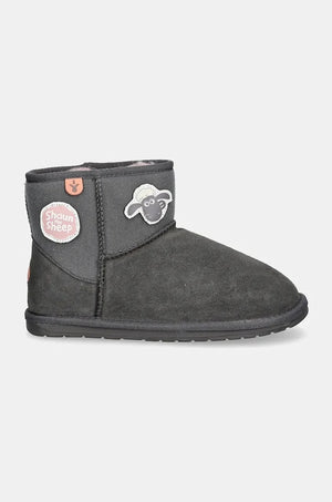 Kids Suede-Finish Shoes Emu Australia Shaun The Sheep Play
