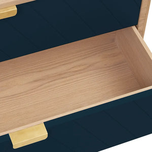Hartô - Marius 3-Drawer Chest | Navy Blue