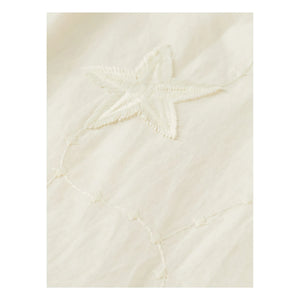 Scotch & Soda - Embroidered Ruffled Dress | Ecru