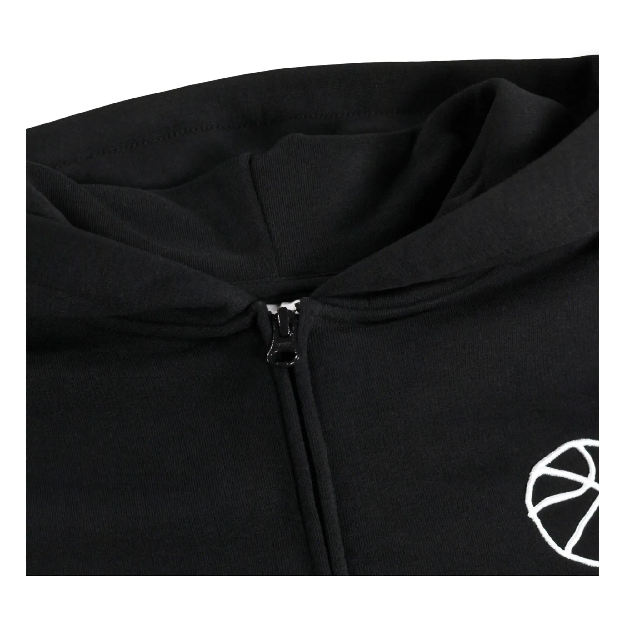 Molo - Marley Basketball Zip-Up Sweatshirt | Black