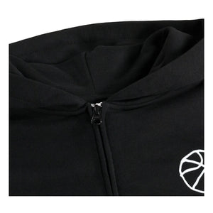 Molo - Marley Basketball Zip-Up Sweatshirt | Black