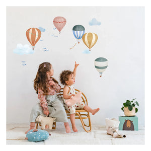 MIMI'lou - Easy Watercolor Hot Air Balloon Stickers