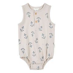 Petit Lem - Dungarees with Ruffles Organic Cotton | Beige