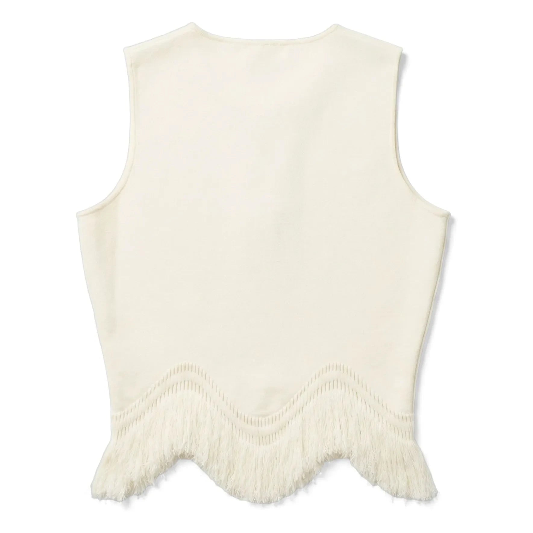 Ulla Johnson - Koa Fringed Top | Ecru