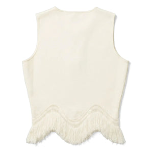 Ulla Johnson - Koa Fringed Top | Ecru