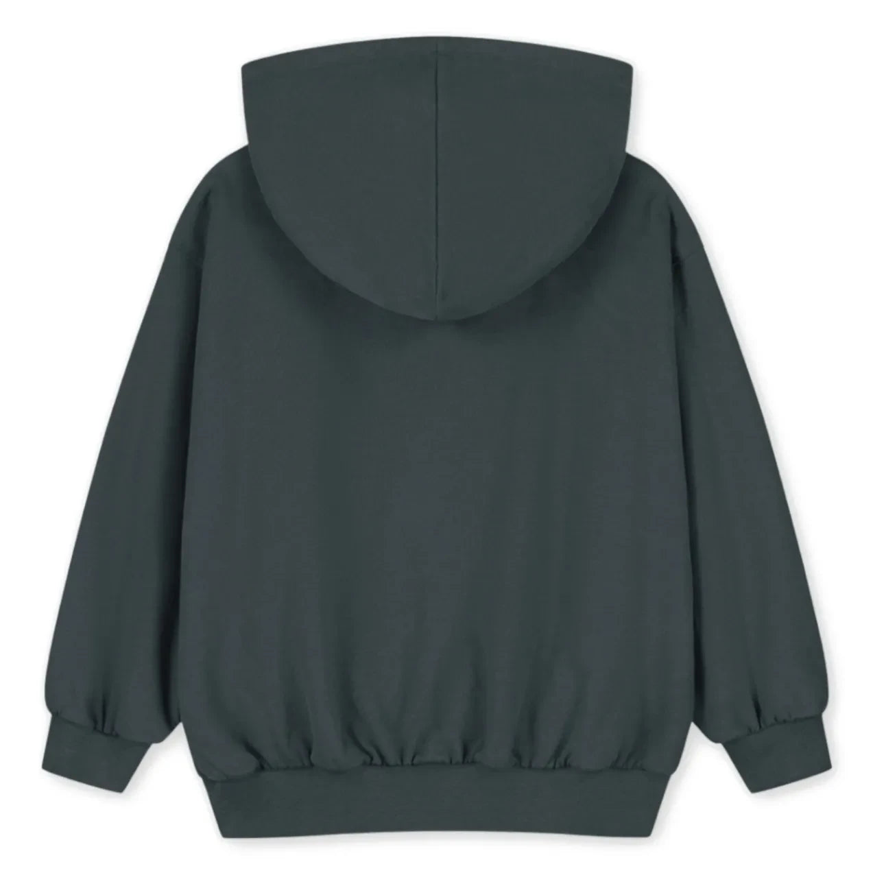 Gray Label - Fermuarlı Sweat Gri Etiket Organik Pamuk | Gri mavi