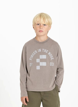 Finger in the nose - Sako Finger 2003 Organic Cotton T-Shirt | Gray