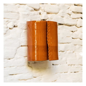 Honoré - Ines Ceramic Wall Sconce | Caramel