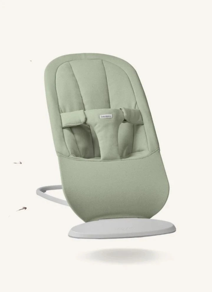 BabyBjörn - Begin Deck Chair - Yumuşak Fırçalanmış Dokuma Kumaş, Açık Yeşil | Soluk yeşil